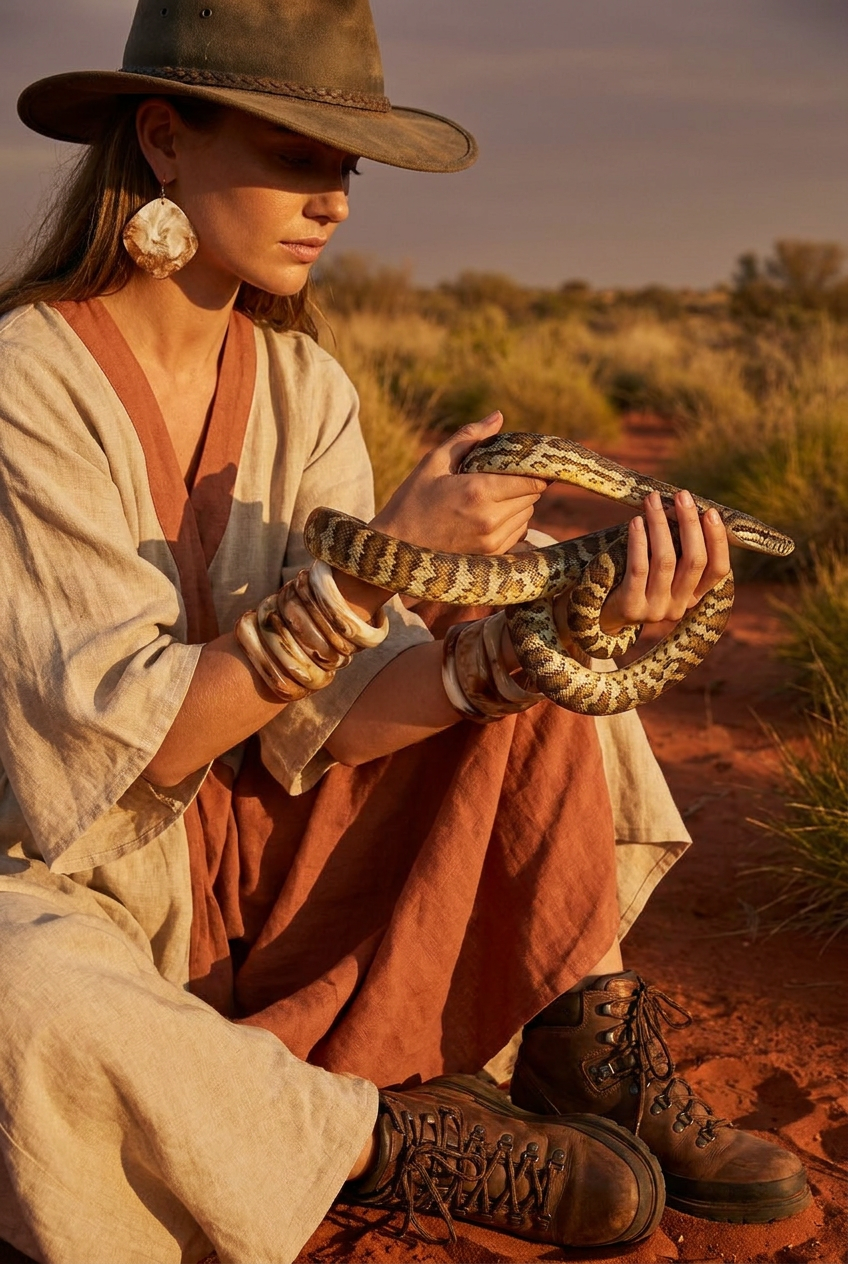 Resin Jewellery - Desert Sands