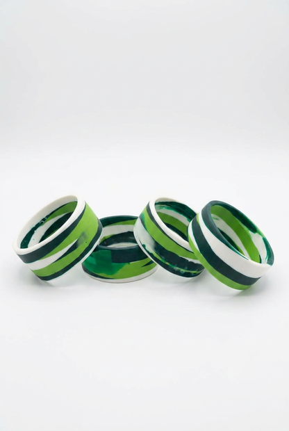 Resin Bangle - Daintree - Cuff