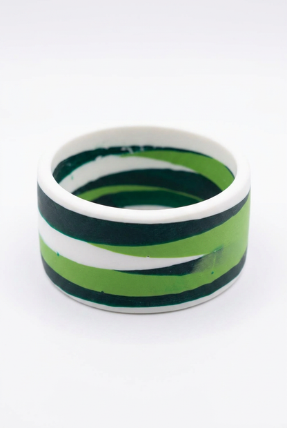 Resin Bangle - Daintree - Cuff