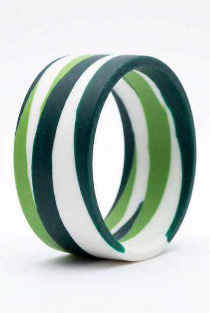 Resin Bangle - Daintree - Cuff