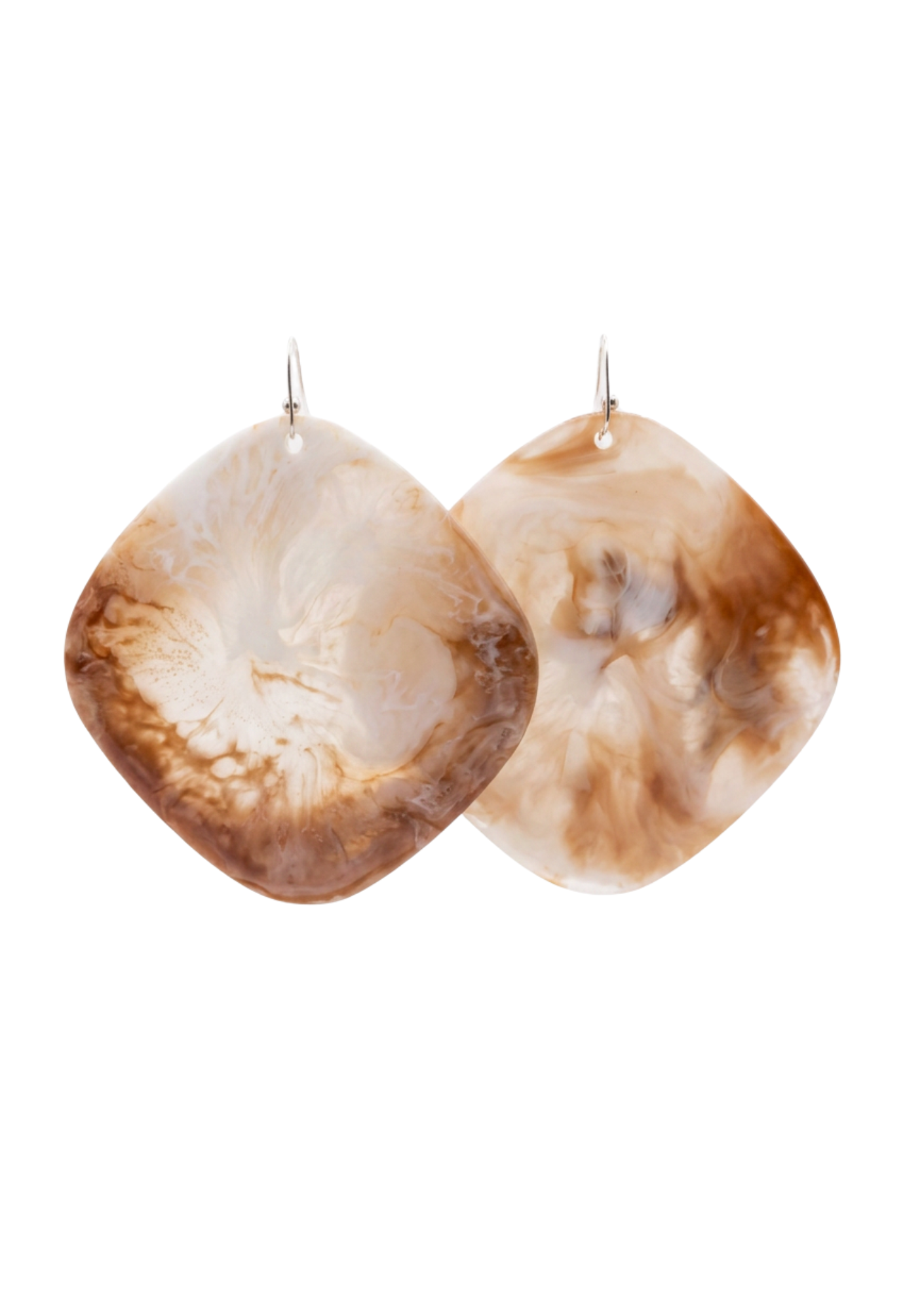 Resin Earrings - Desert Sands