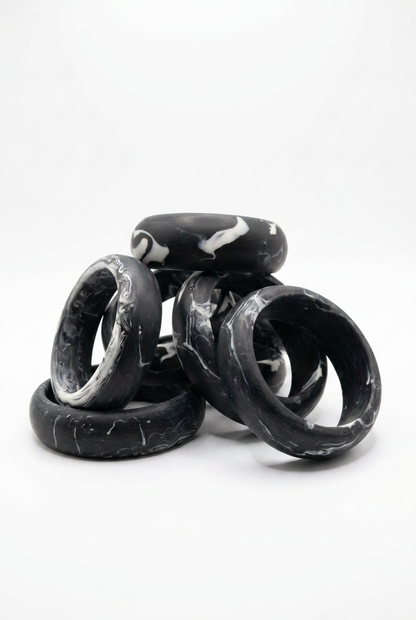 Resin Bangle - Nullarbor - Round Radiused
