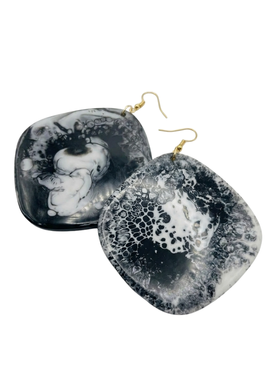 Resin Earrings - The Nullabor