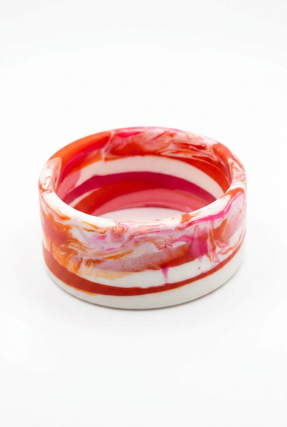 Resin Bangle - Sunset - Cuff