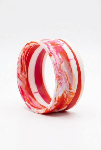 Resin Bangle - Sunset - Cuff