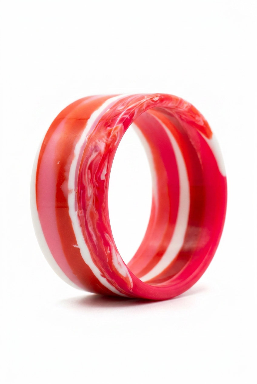Resin Bangle - Sunset - Cuff