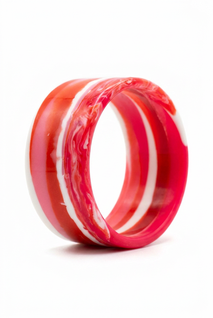 Resin Bangle - Sunset - Cuff
