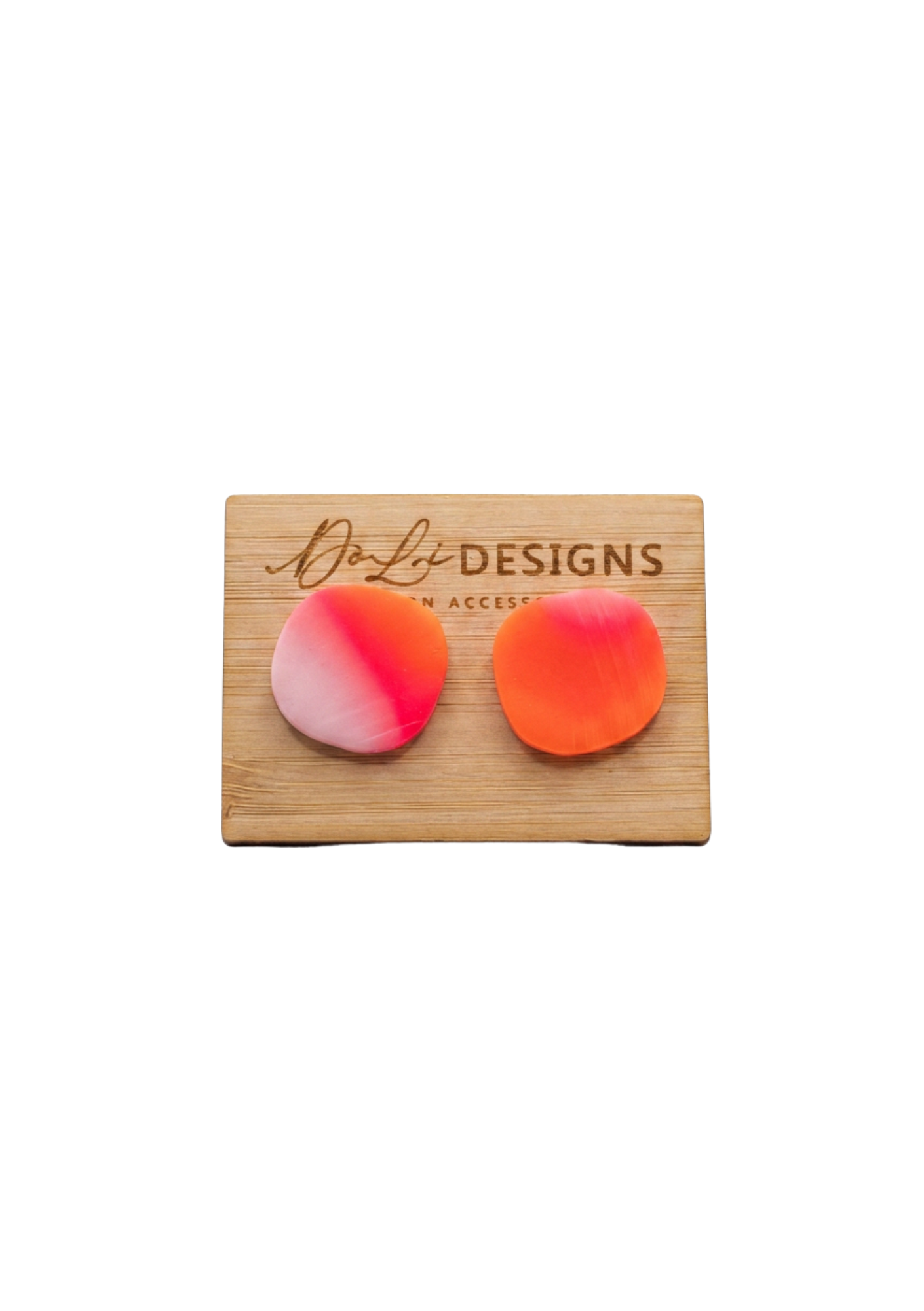 Resin Earrings - Sunset