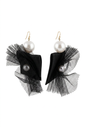 Revive - earrings - Black