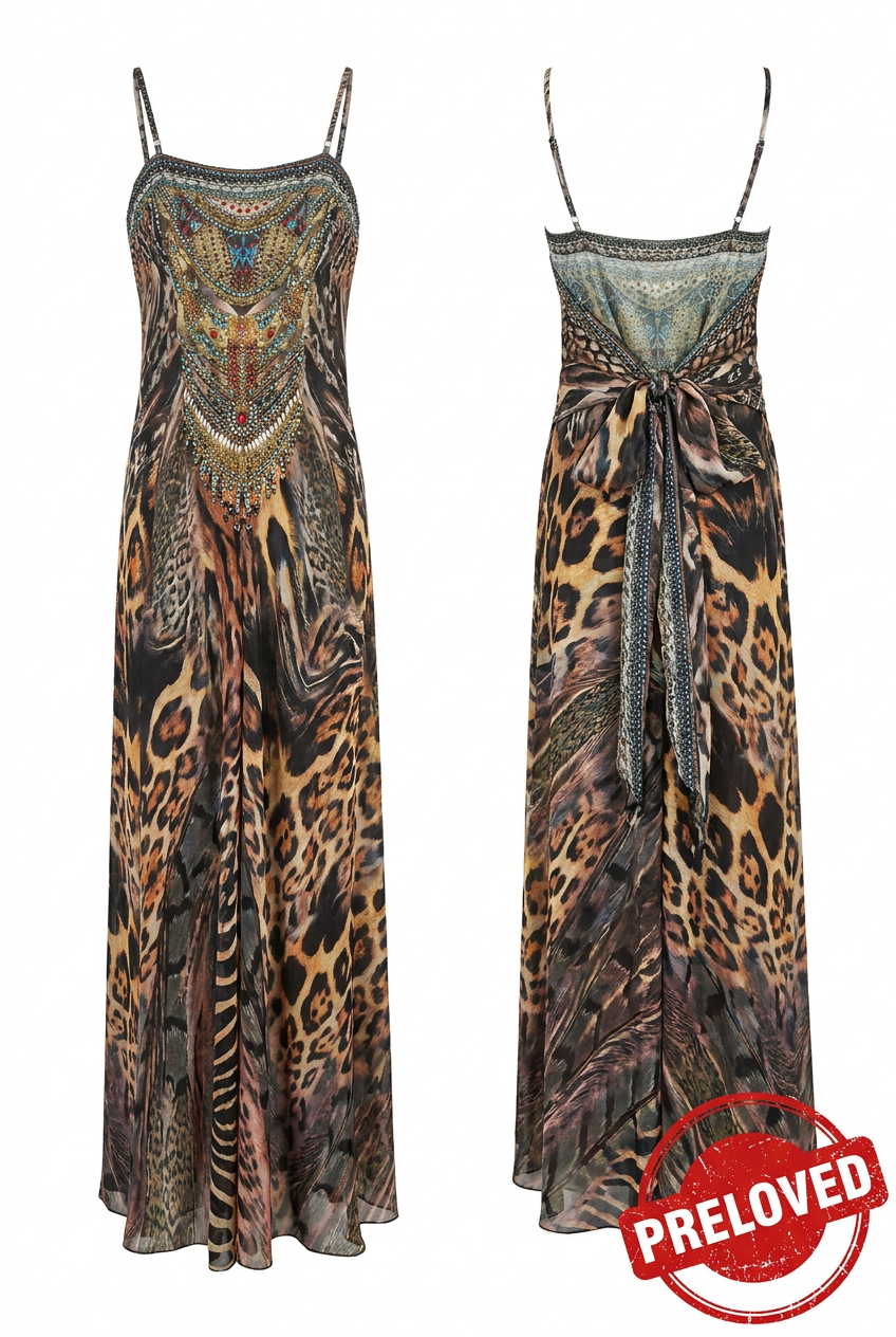 Tulips Wrap Dress - Preloved