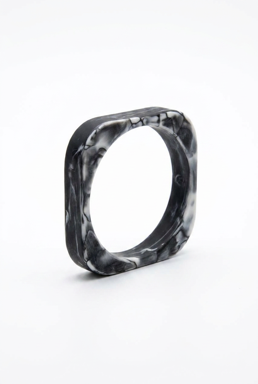 Resin Bangle - Nullarbor - Square Radiused