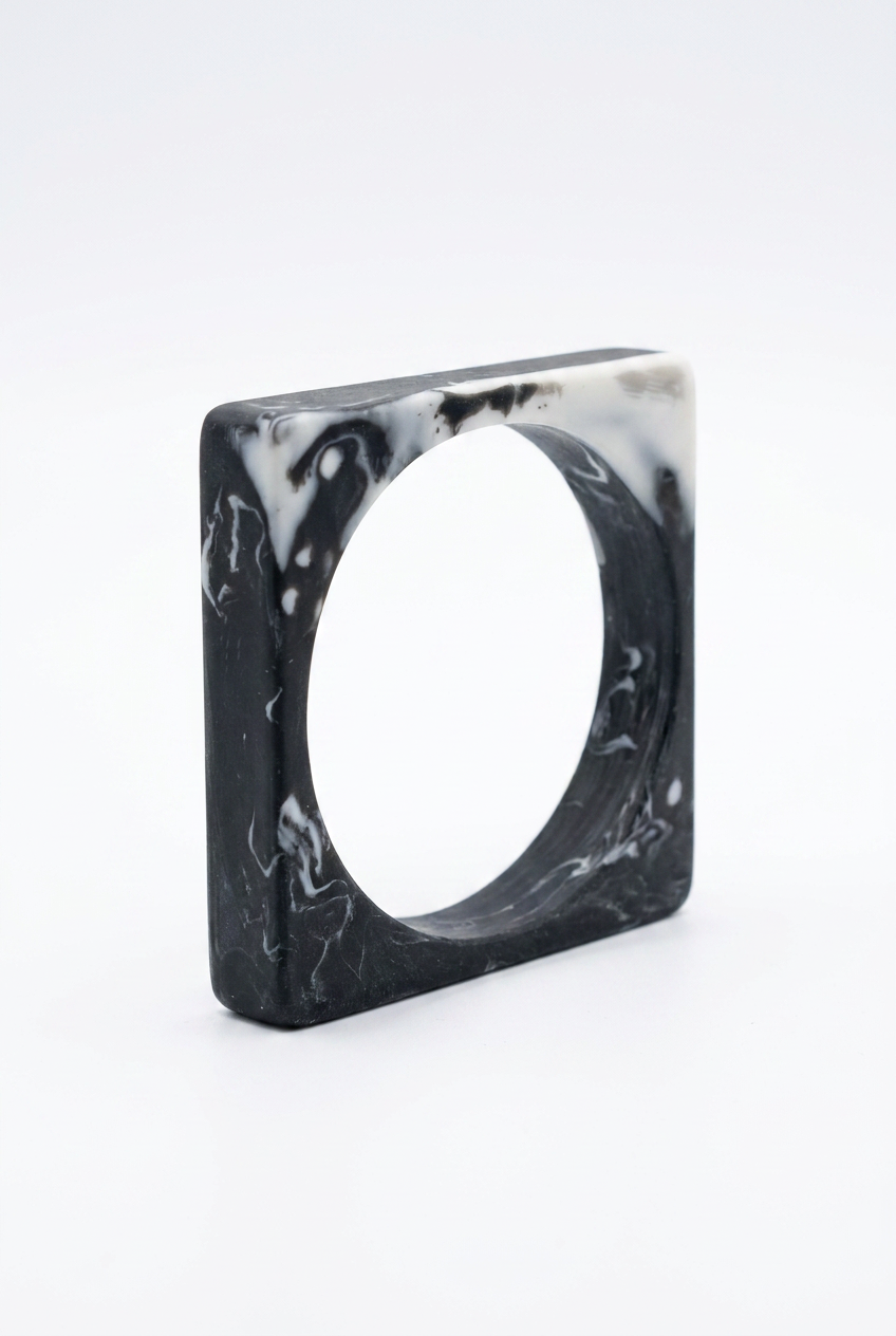 Resin Bangle - Nullarbor - Square