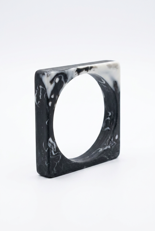 Resin Bangle - Nullarbor - Square