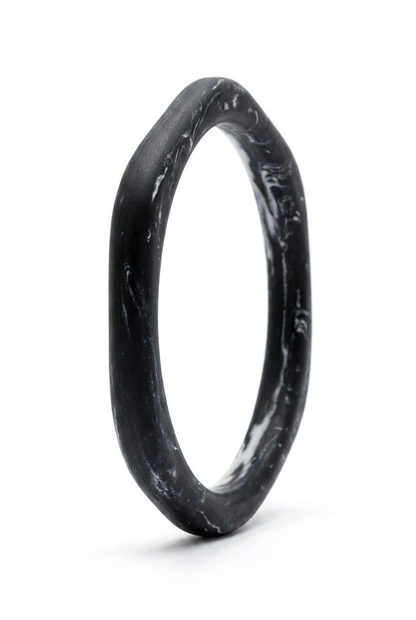 Resin Bangle - Nullarbor - Irregular skinny round