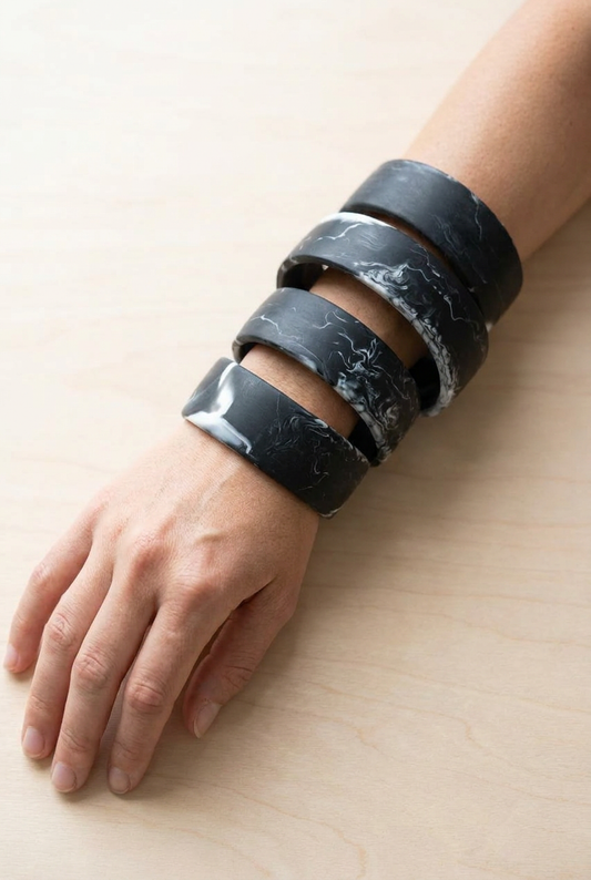 Resin Bangle - Nullarbor - Cuff