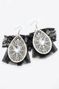 Revive - earrings - Black