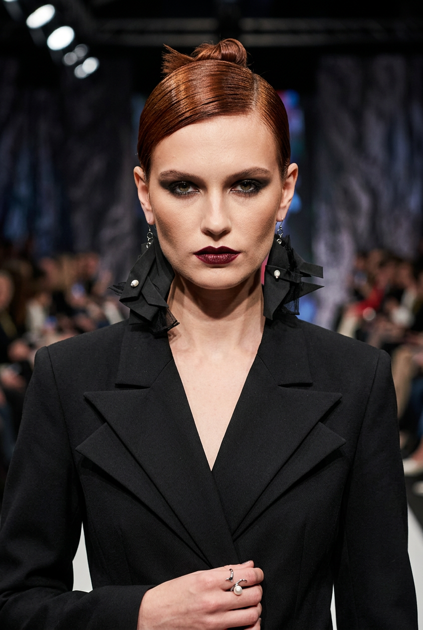 Revive - earrings - Black